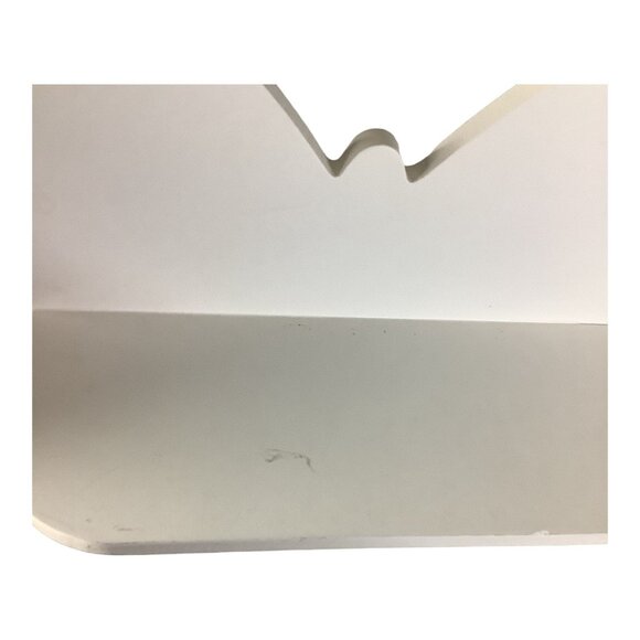 White Wooden Butterfly Wall Shelf Set Of 2 For Nursery Room Or Kids Decor Displa - Picture 15 of 15